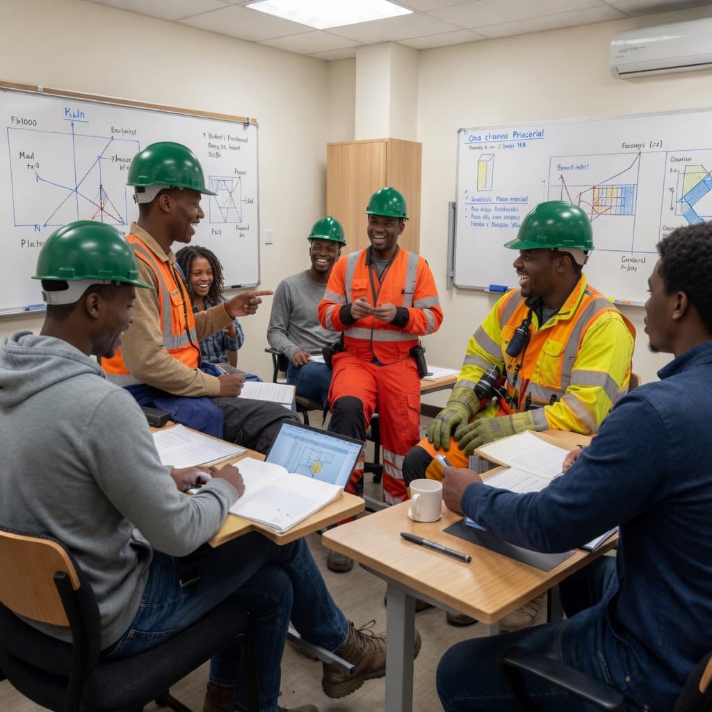 Safety trainees in a ProSafe classroom session
